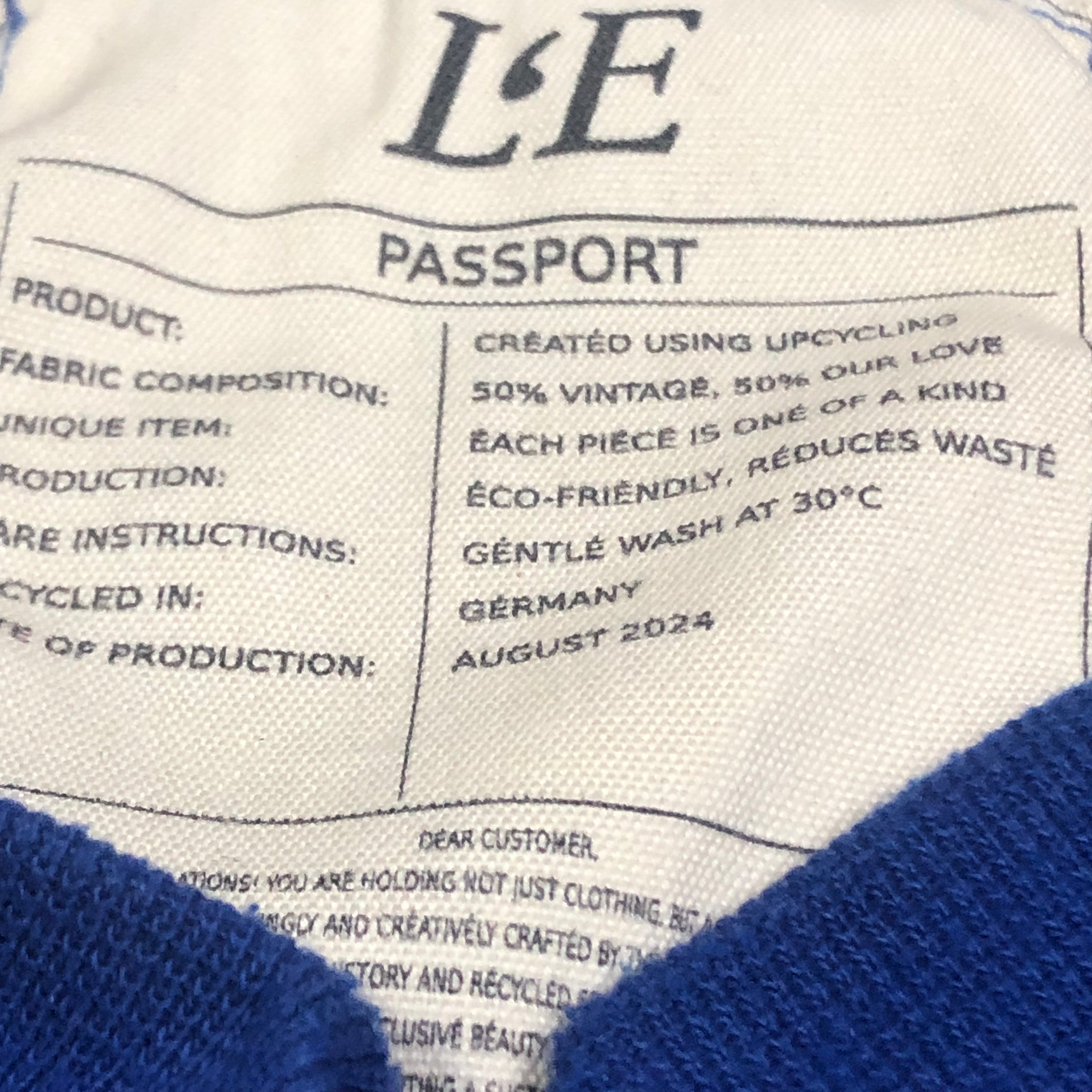UPCYCLED Adidas x Lidl Vintage Sweatshirt