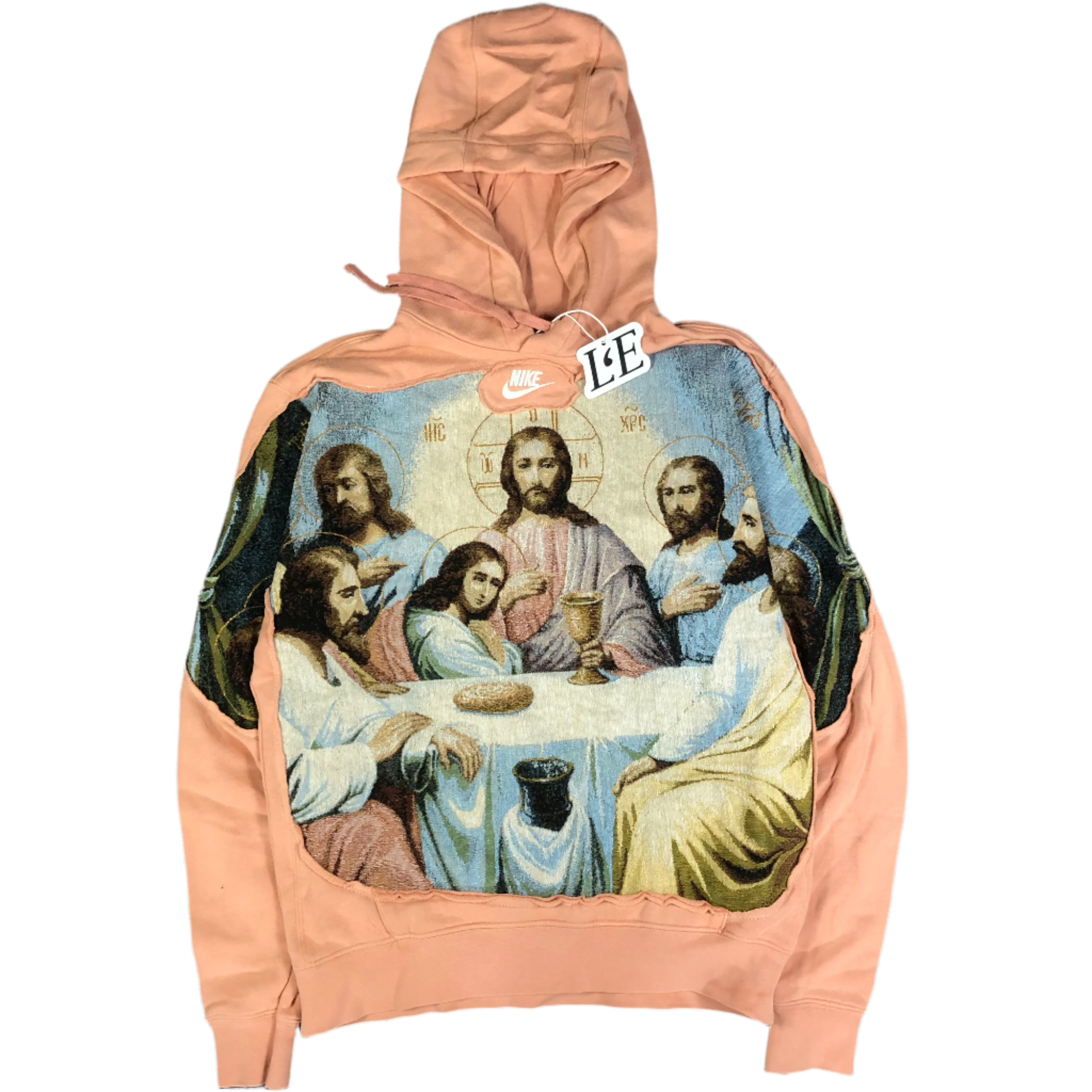 UPCYCLED Nike Vintage x Jesus Hoodie