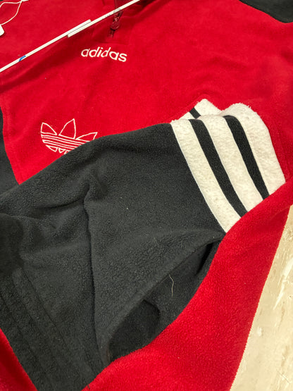 Mens Adidas Fleece Jacket Size L
