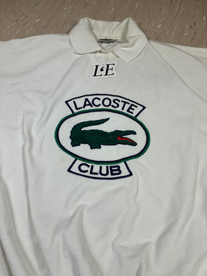 Vintage Men’s 90s Lacoste Sweatshirt Size L-XL