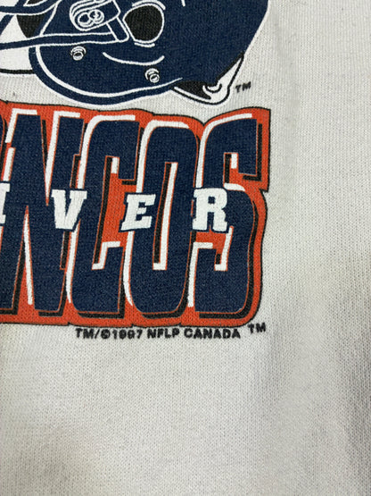 Mens Vintage 90s Super Bowl Packers VS Broncos 1997 Sweatshirt Size Xl