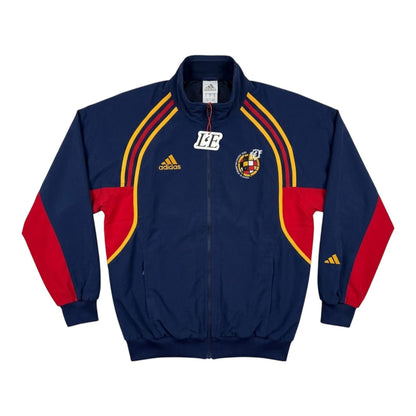 Vintage Men’s 90s Adidas Spain Velvet Track Jacket Size M
