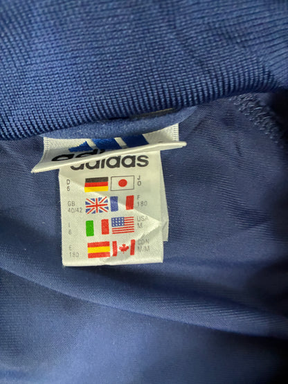 Vintage Men’s 90s Adidas Spain Velvet Track Jacket Size M