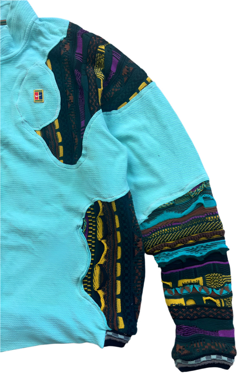 Nike x COOGI Q-Zip half-zip detail