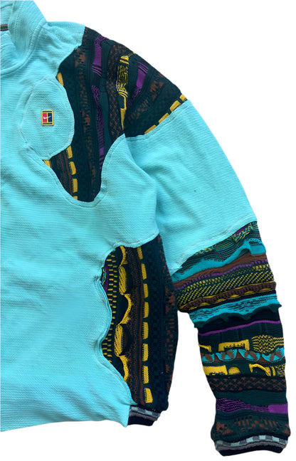 Nike x COOGI Q-Zip half-zip detail
